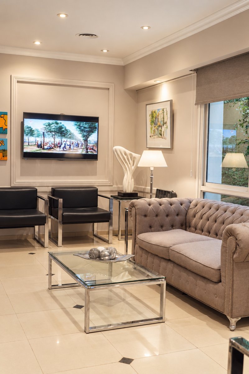 Recepción y sala de espera